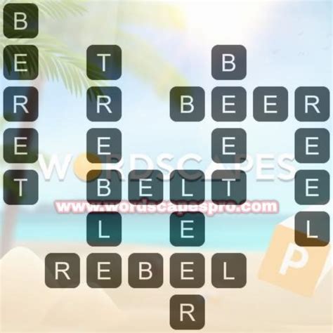 Wordscapes Level 1798, Fall 6 .